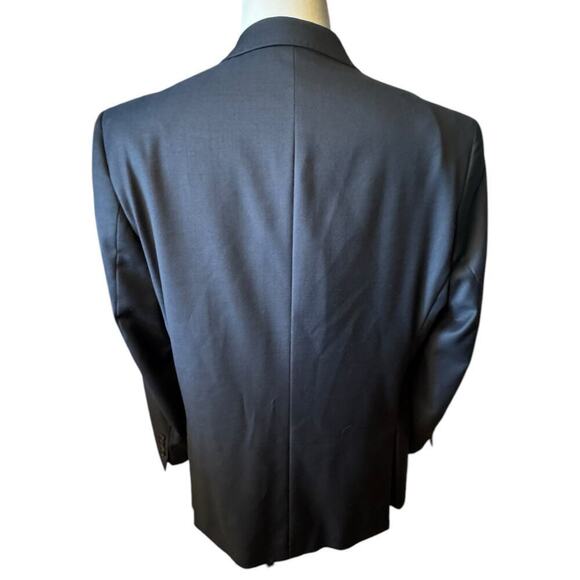 Ted Baker Endurance Men's 44R Wool Navy Blue 2 Button Sport Coat Blazer Jacket - Picture 7 of 9